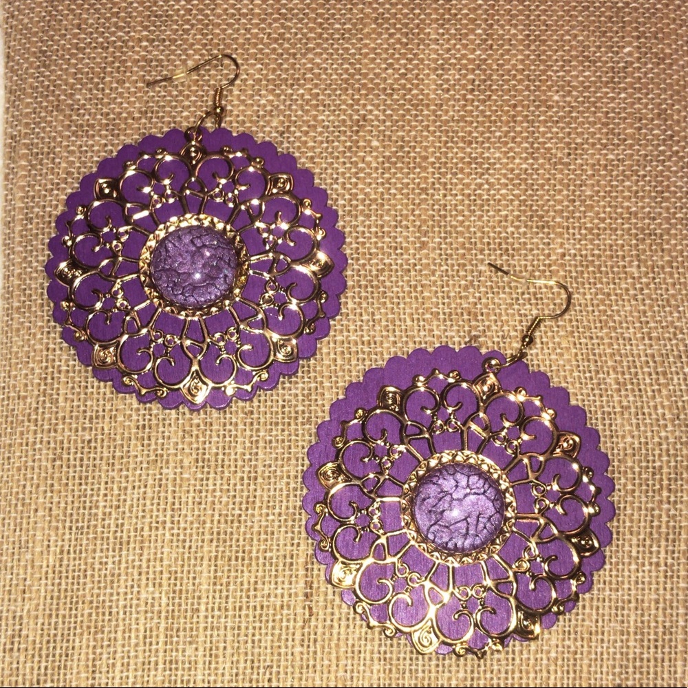 Wood Earrings